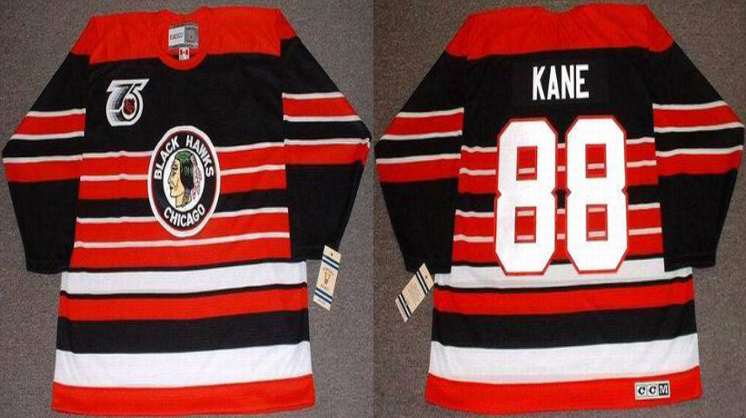 2019 Men Chicago Blackhawks #88 Kane red CCM NHL jerseys->chicago blackhawks->NHL Jersey